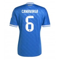 Stroje piłkarskie Real Madrid Eduardo Camavinga #6 Koszulka Trzeciej 2025-26 Krótki Rękaw